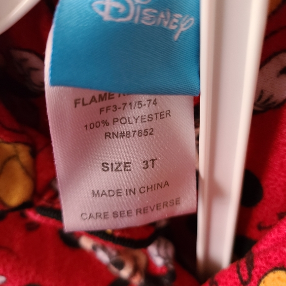 Disney Mickey Pajamas 3t - Picture 8 of 8